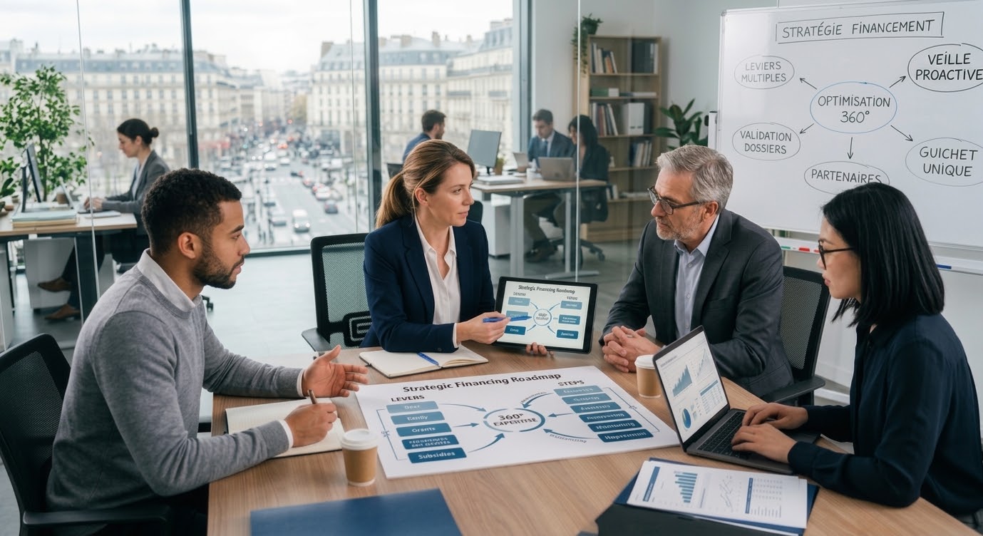 Roadmap innovation, stratégie et roadmap de financement présentées en réunion